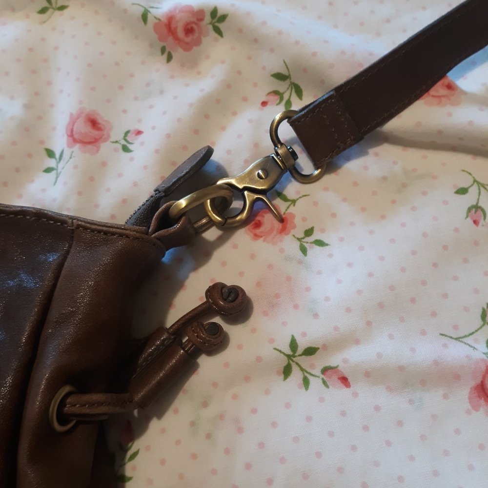Sorial large leather satchel - Picture 3 of 5